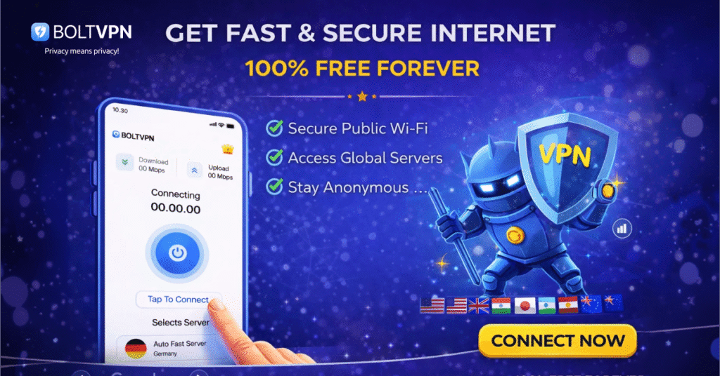 Bolt VPN Android App Review: Fast, Simple & Actually Private? 2 Frame 265