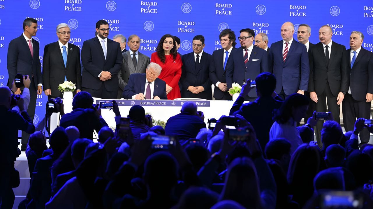 Trump Unveils $1 Billion 'Board of Peace' at Davos; PM Modi Invited to Join Global Conflict Body