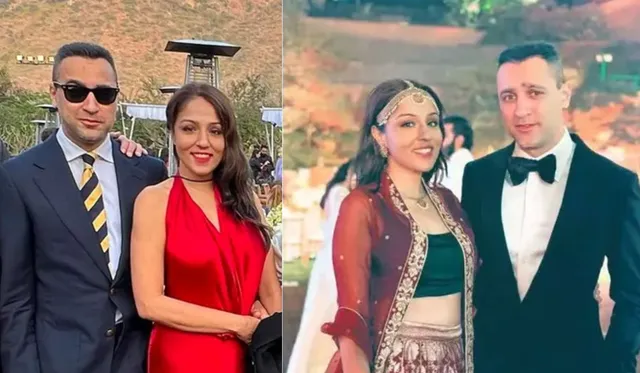 Lekha Washington and Imran Khan seen together at a media event amid ongoing public discourse and controversy surrounding their relationship, reflecting broader conversations about social prejudice and personal freedom.